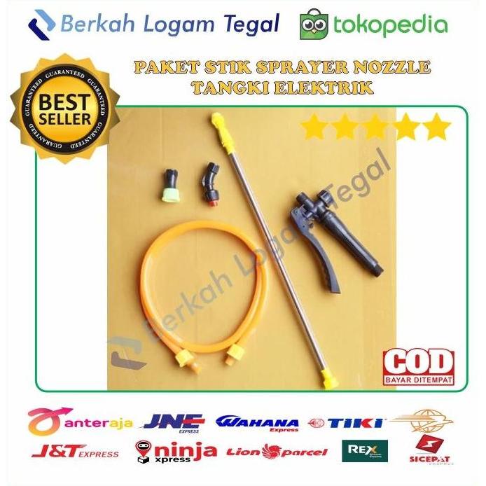 Paket Stik Sprayer Nozzle Sprayer Stop Kran Sprayer Tangki Elektrik 2