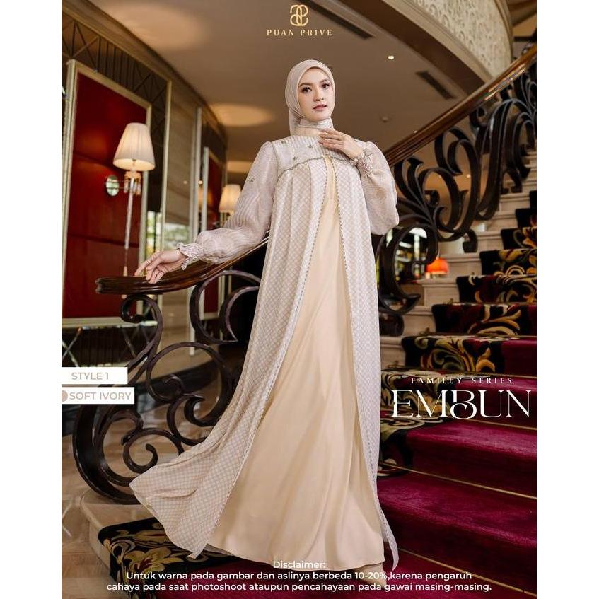 Puan Indonesia - Sarimbit Embun Dress Mom Style 1