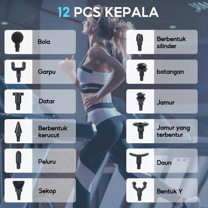 Nayapokaer - Alltou 12 In 1 Alat Pijat Listrik Terapi Otot Yang Ditingkatkan Alat Relaksasi Terapi O