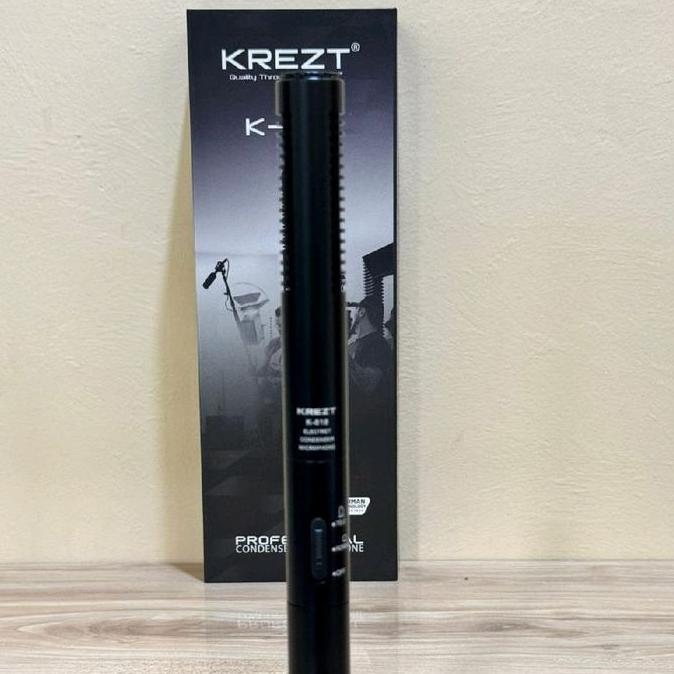 Baritaxxs - Condenser Microphone KREZT K-818 ORIGINAL  - Mic condensor krezt K818 , Mic kabel conden
