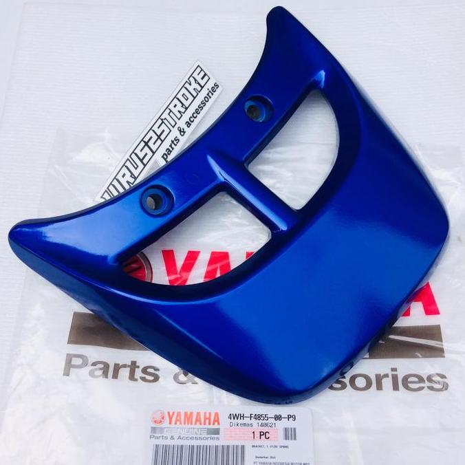 TERBARU - Behel Begel Belakang Jok Yamaha F1ZR FIZR Biru Original 4WH-F4855-00-P