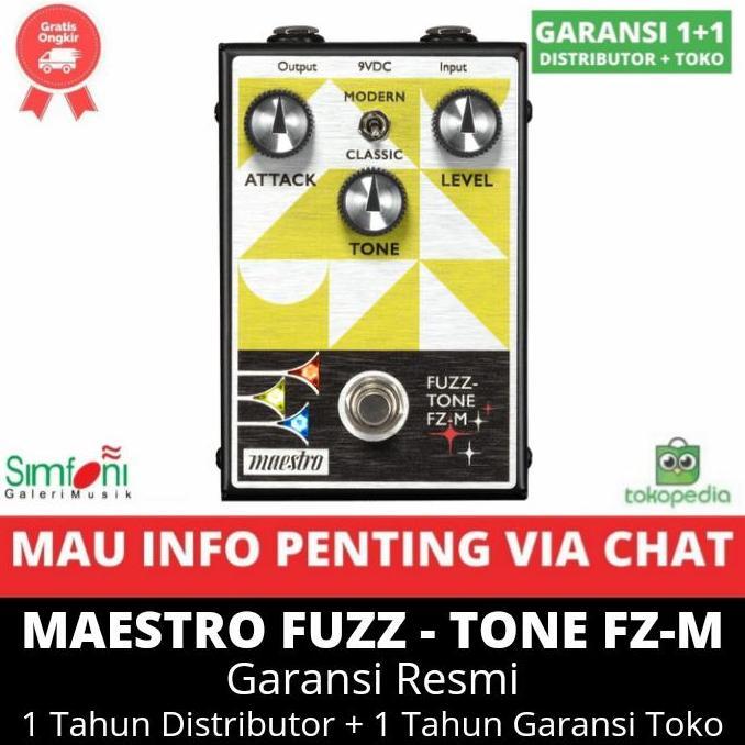 EFEK GITAR MAESTRO FUZZ-TONE FUZZ FM-Z PEDAL