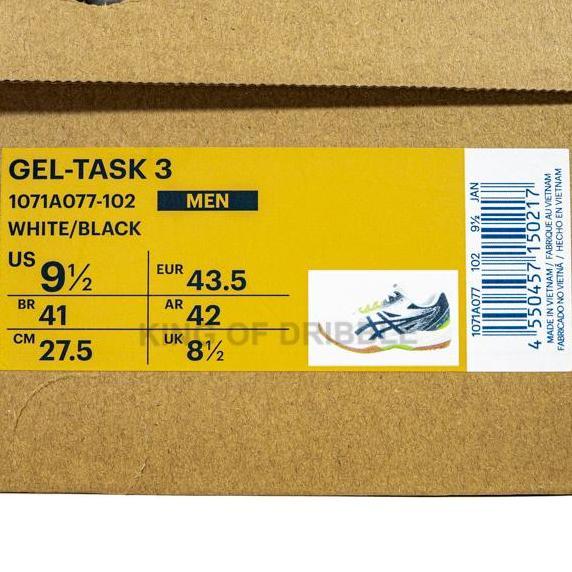 King Of Dribble Sepatu Volley Asics Gel-Task 3 1071A077-102 Original