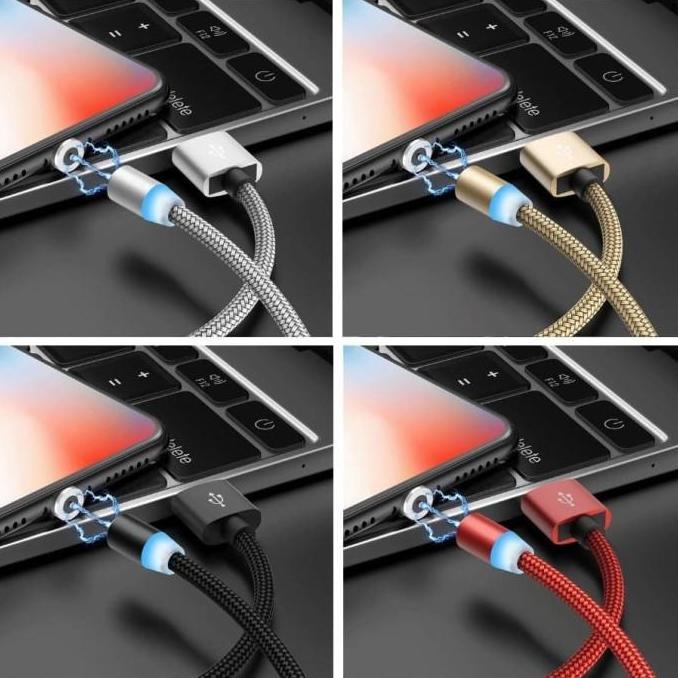 Bestone- IPHONE IOS + KABEL CAS MAGNET - CABLE CHARGER MAGNETIC