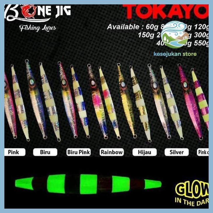 (PANCING) METAL JIG TOKAYO BONE JIG 300G-800G PRIVASI AMAN