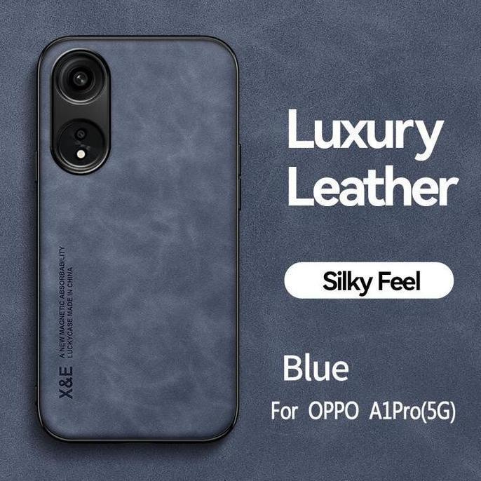 Bestone- [LEATHER CASE] Case Oppo Reno 8T 5G | Casing Tekstur Kulit Domba | Casing Oppo Reno 8T 5G |
