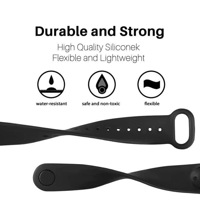 Bestone- Strap Mi Band 4 Mi Band 3 Xiaomi Tali Jam M6 M5 M4 M3 Smart Bracellet