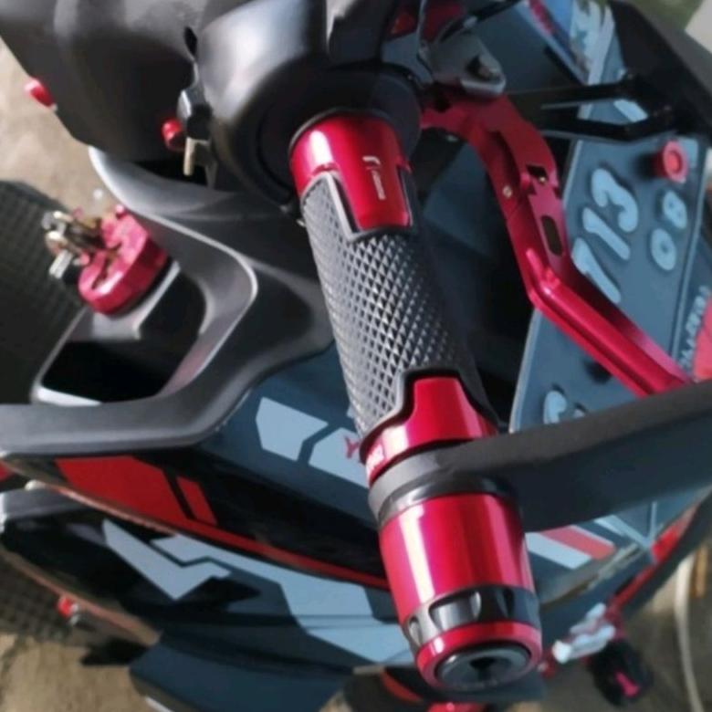 Hand Grip Rizoma/HandGrip Gas Motor Rizoma Almunium Cnc/Nmax Aerox Lexy Xmax Vario125/150/160/PCX Fr
