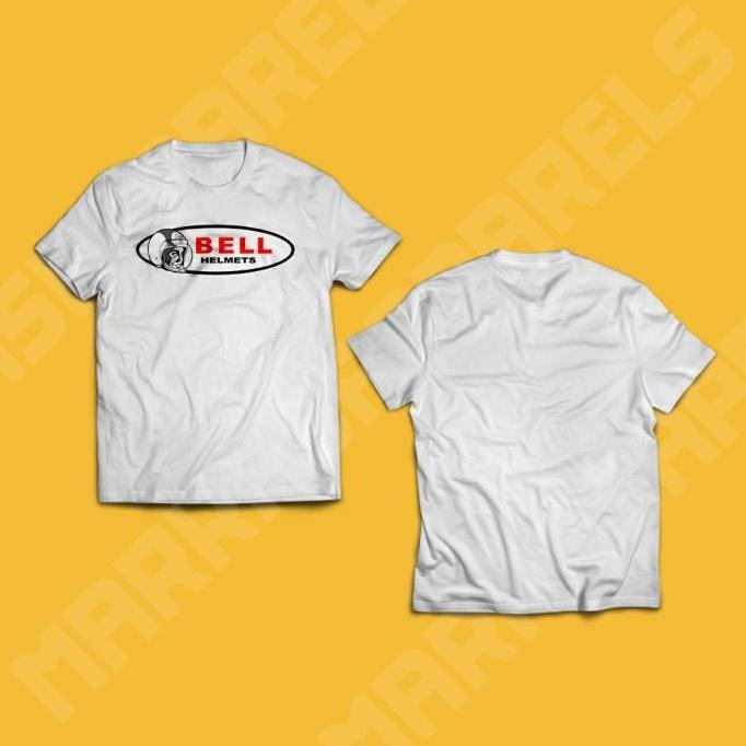 Kaos Tshirt Bell helmet vintage helm bell