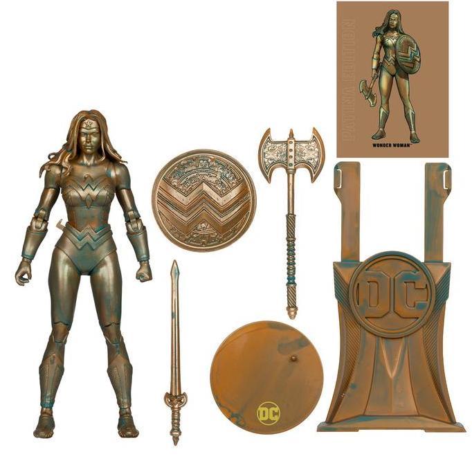 Mcfarlane Toys Wonder Woman (Classic) Gold Label Patina Edition