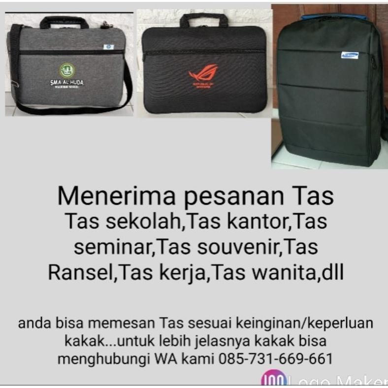 CUCI GUDANG Tas Laptop 14 inchi Asus. Lenovo. Hp. Acer. DELL. dan polos(tanpa merk) + Tali panjang