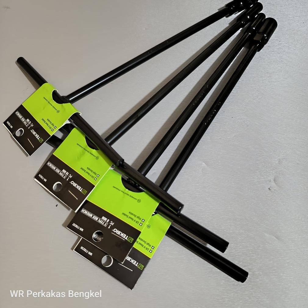 Kunci T Set Tekiro 8-10-12-14 Mm / Kunci T 8 Tekiro / Paket kunci t tekiro 1 set lengkap ori Termura