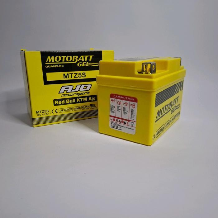 Aki Motor Beat, Vario 110, Scoopy, Revo, Blade, Motobatt Mtz5S Aki Kering Original Dan Terpercaya