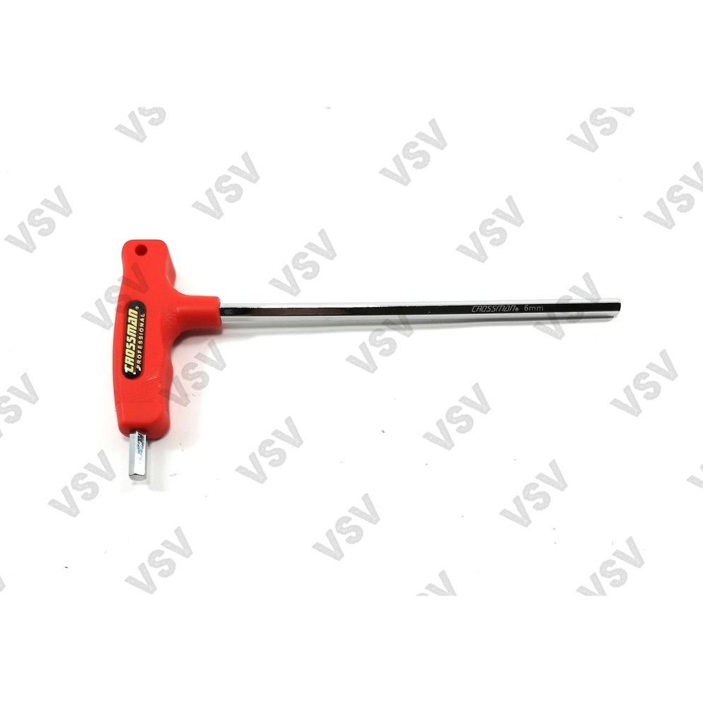 Gestar Kunci L 6mm T-Handle Hex Key Kunci L Gagang T 66-705