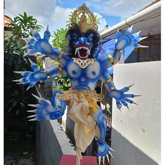 ogoh ogoh besar bali, ogoh ogoh mini bali isi lampu