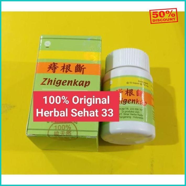 Zhi Gen Duan / Zhigenkap / Obat Herbal Wasir New Arrival