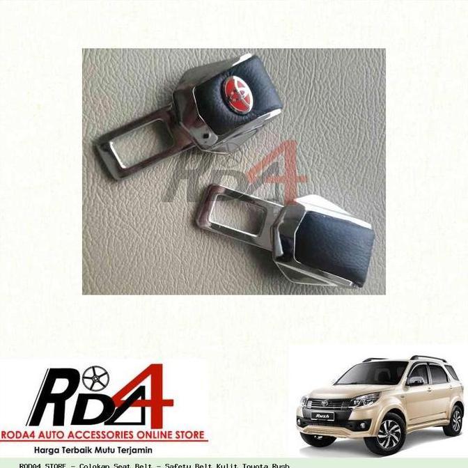 Colokan Seat Belt - Safety Belt Kulit Toyota Rush Promo