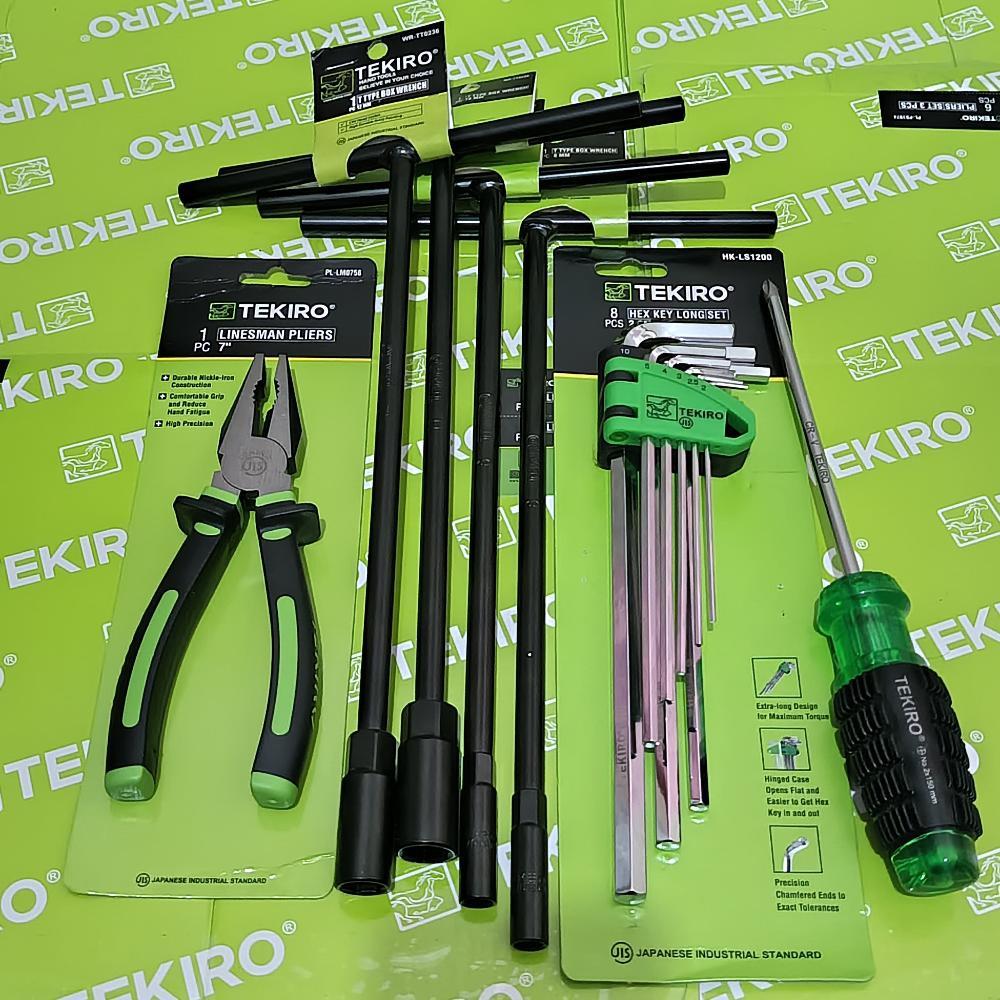 Promo Paket Lengkap / Alat Kunci Motor / Tekiro Kunci Pas Set / Kunci T+Tang+Kunci L+Obeng