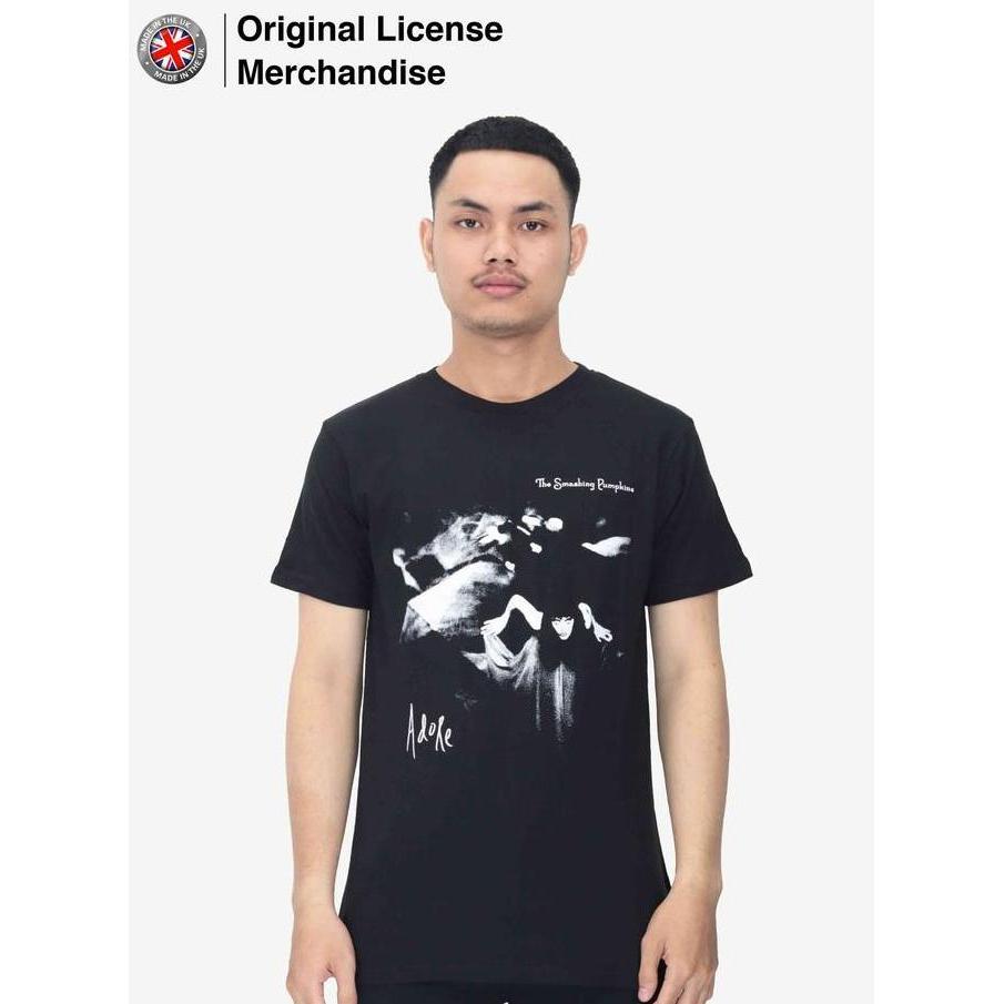 Kaos Band Musik Pria Wanita Katun Import SMASHING PUMPKINS Ori Adore