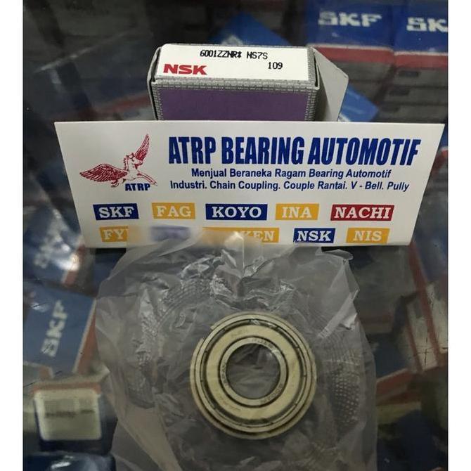 Promo BALL BEARING 6001 ZZ NR  6001ZZNR NSK JAPAN Diskon
