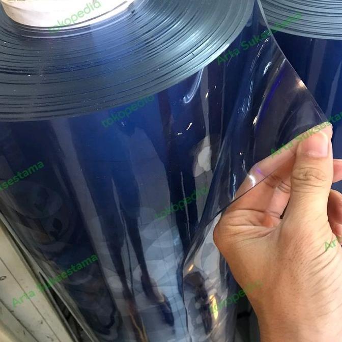 Tirai Plastik PVC 1mm x 120cm / PVC Curtain Bening Fleksibel