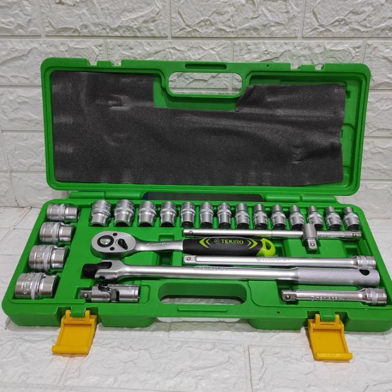 Kunci Sok Set Tekiro 24 Pcs - Kunci Sok Tekiro 8-32 Mm 24 Pcs - Kunci Sok Tekiro