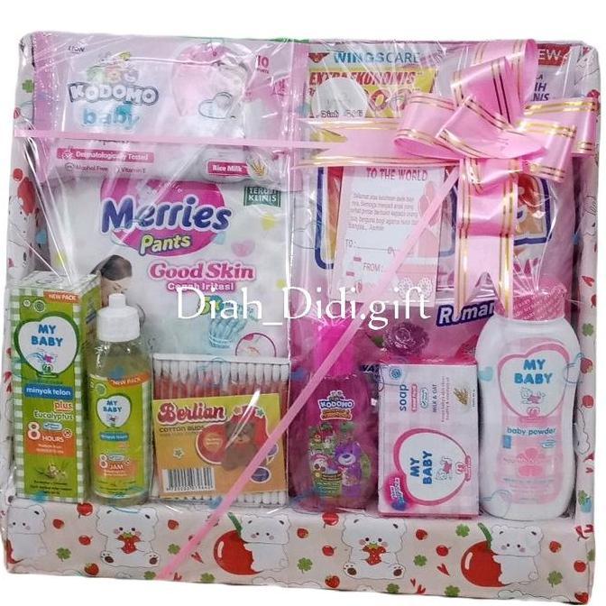 parcel bayi baru lahir jumbo sabun komplit untuk bayi  bayi perempuan Kulit Sensitif Laki-Laki