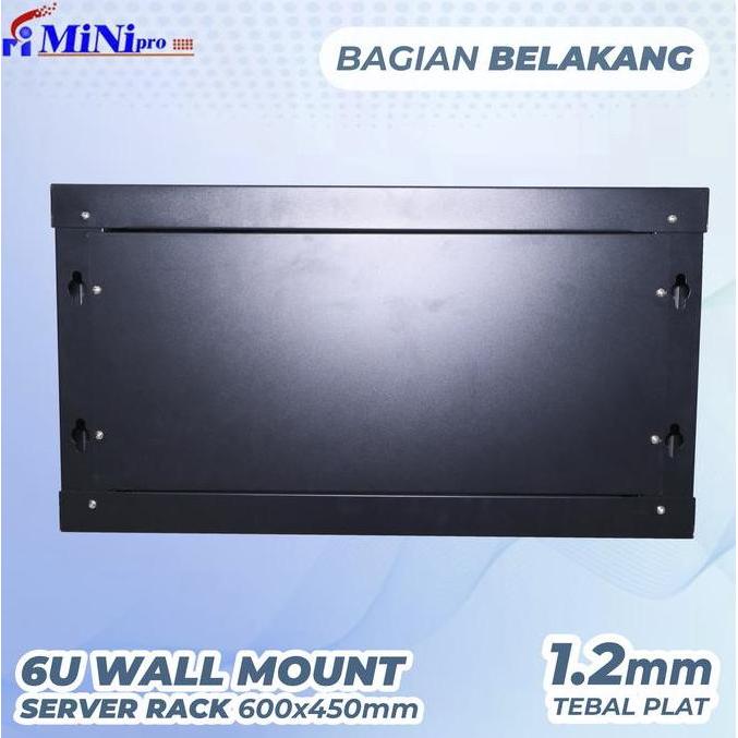 Minipro Rack Server 6U 600X450Mm Wall Mount Rack