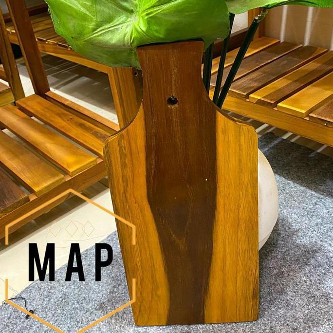 TELENAN KAYU JATI FINISHING PLITUR KAYU JATI TUA KITCHENWARE KODE 123