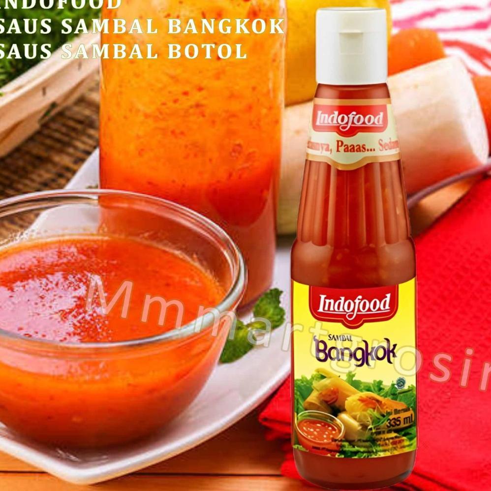 Indofood / Saus Sambal Bangkok / Saus Sambal Botol / 335ml MR02