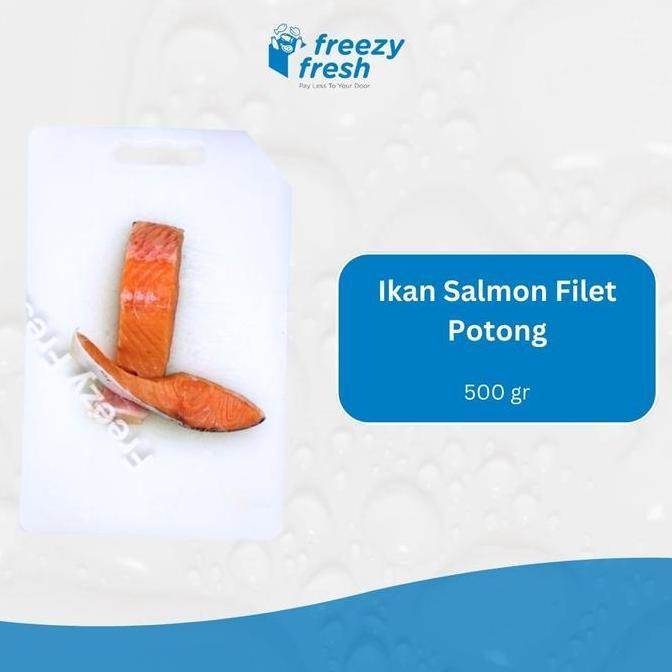 Ikan Salmon Fillet Cut (Cut Salmon) 500 Gram