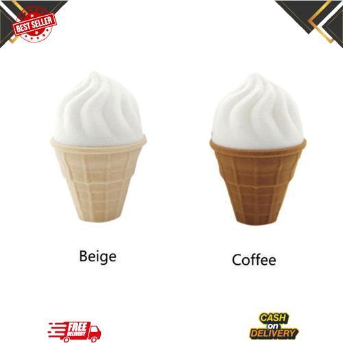 Kotak cincin display ring box bentuk ice cream cone es krim velvet untuk hadiah kotak perhiasan COD