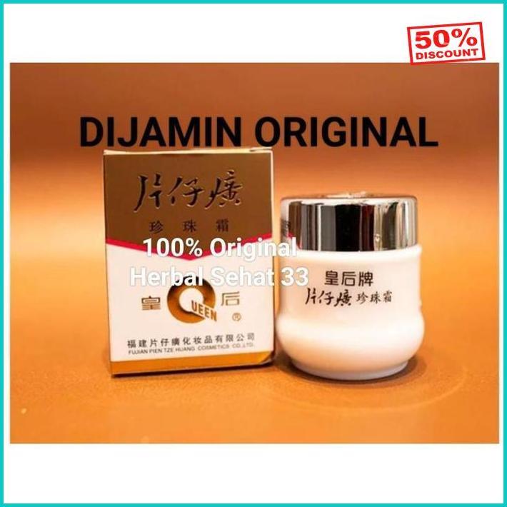 Queen Pien Tze Huang Pearl Cream Original 25Gr Dapatkan