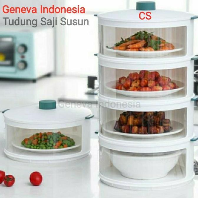 Bestone- Penutup Makanan/Tudung Saji/Food Cover Layer Susun 5 CS