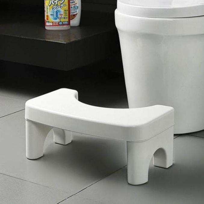 Bangku Toilet Pijakan Kaki Kursi Bantu Kloset Duduk WC
