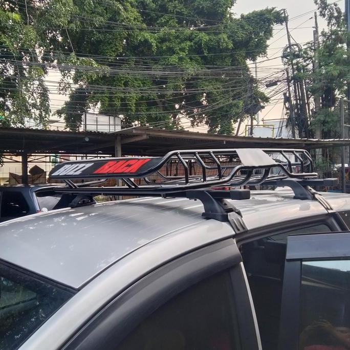Roof Rack Bagasi Atas Mobil Toyota Avanza Merek Buzz Rack + Cross Bar Terbatas