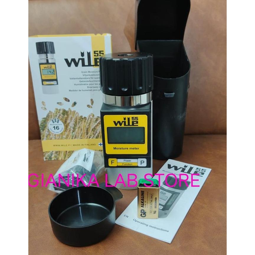 Jual, Wile 55 Grain Moisture Meter Alat Ukur Kadar Air Biji Made In Finland