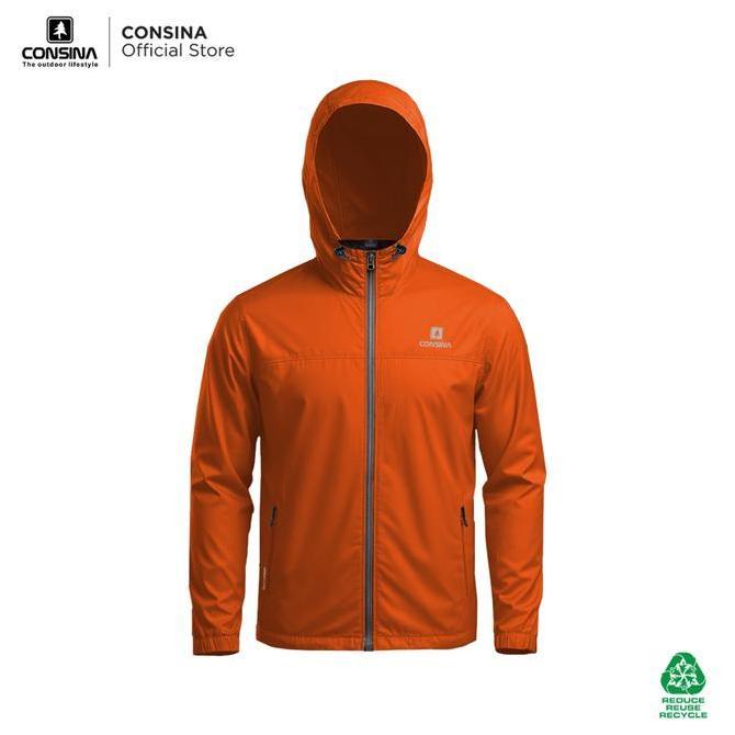 Consina Quick Start Jaket Super Light Outdoor | Hiking Trail Run Sepeda Travel Packable