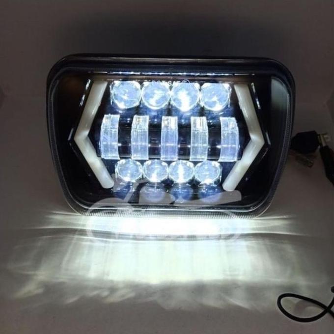 LAMPU LED DAYMAKER KOTAK PANAH JEEP FEROZA L300 TAFT DLL / LAMPU DEPAN DAYMAKER