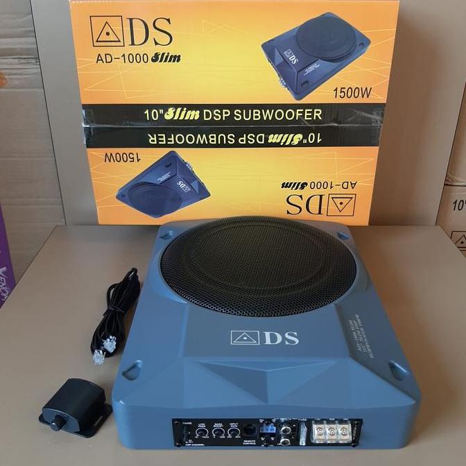 Subwoofer Kolong Mobil Ad-1000N 10 Inch Aktif Merek Ads Baru