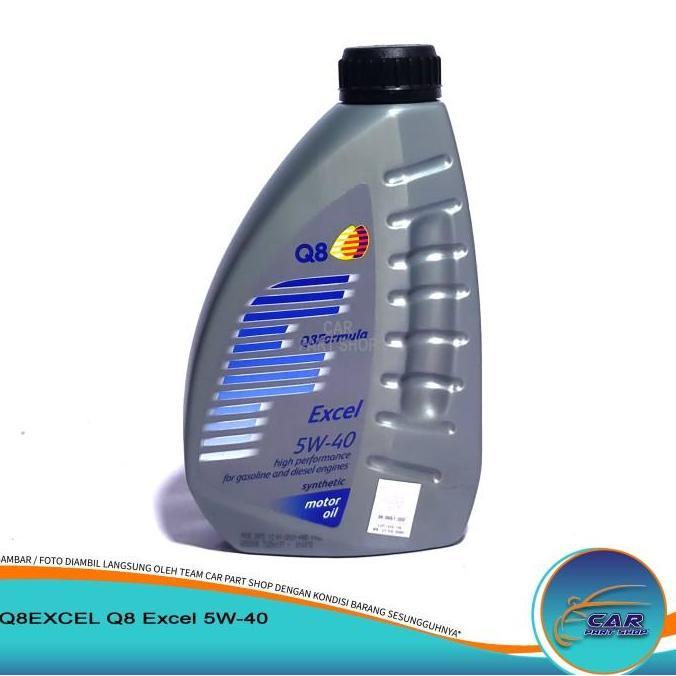 TERMURAH - Oli Mesin Diesel Bensin Q8 Excel 5W-40 Captiva NFL FL Original