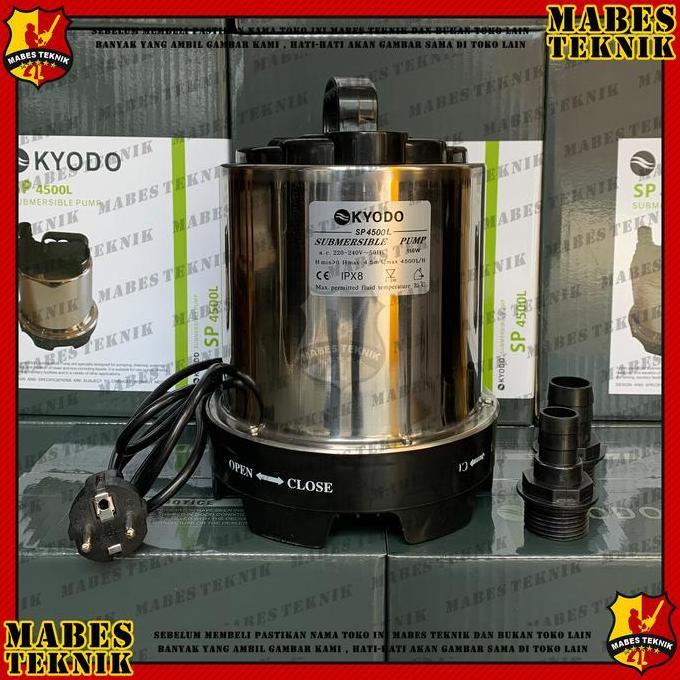 Kyodo Sp4500L / Sp 4500 / Sp 4500L - Pompa Celup / Submersible Pump Ready