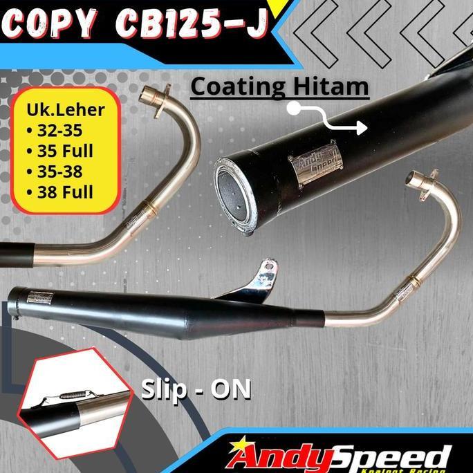 BEBAS ONGKIR - Knalpot Honda CB copy 125J merk andy speed