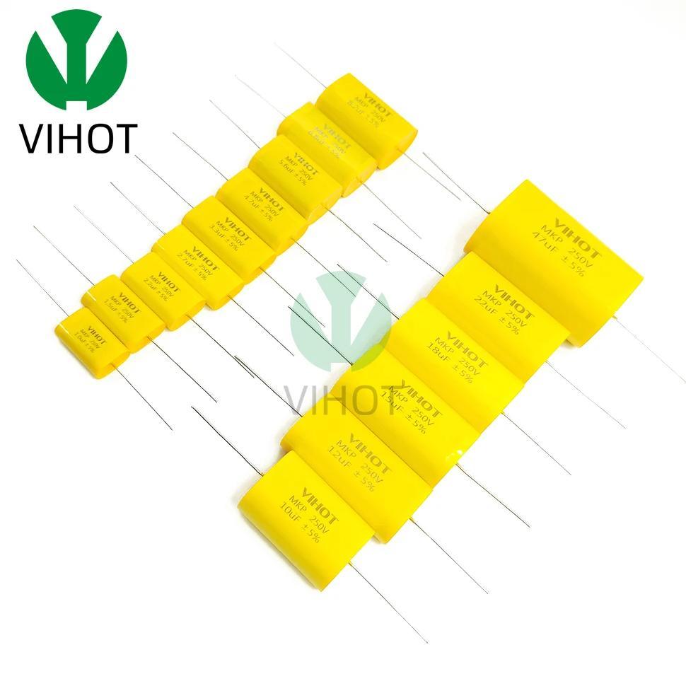 250V Audiophiler Axial MKP Capacitor HIFI Fever Electrodeless Audio Metal Film Coupling Frequency Di