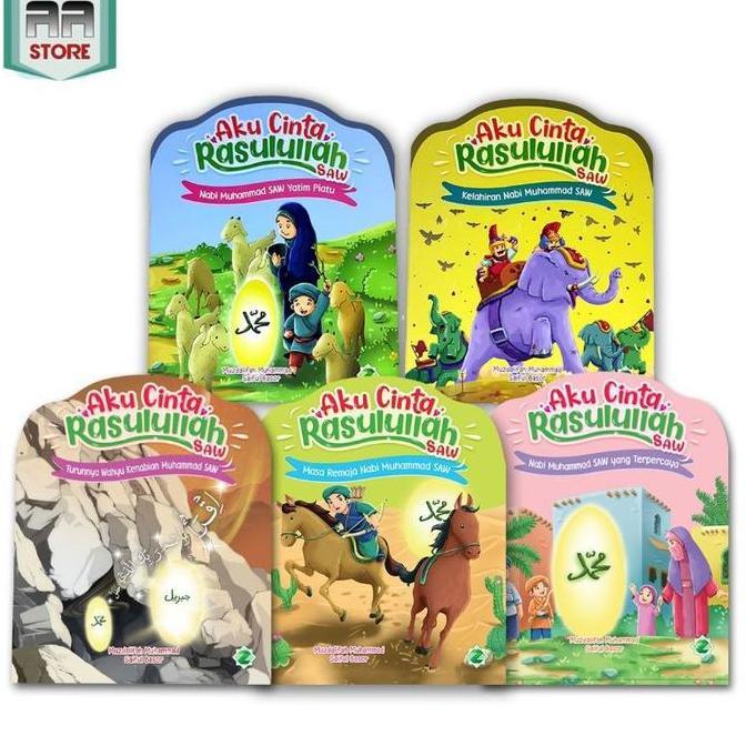 Buku Cerita Anak Islami - Seri Aku Cinta Rasulullah Saw