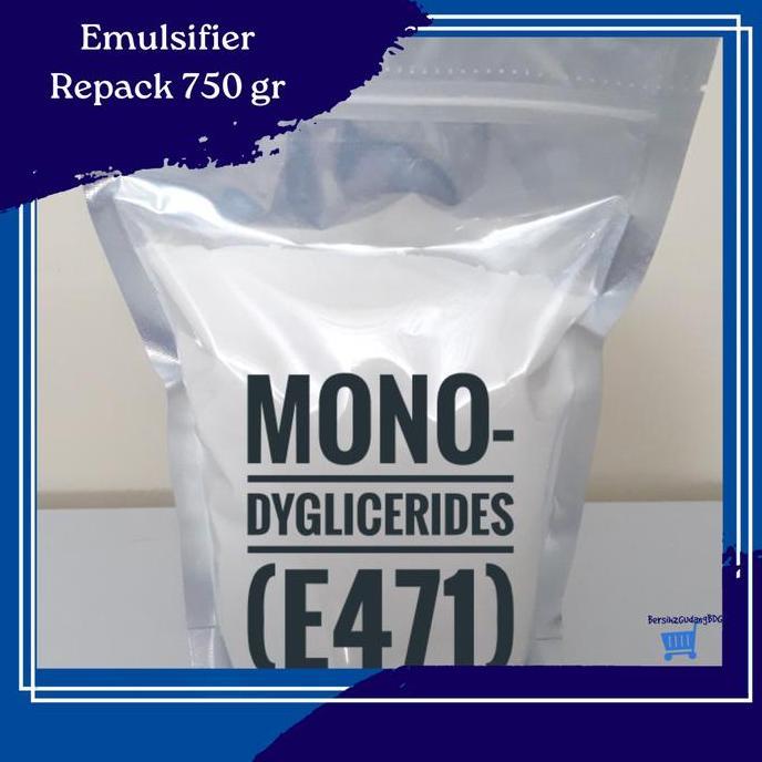 Emulsifier: Mono-Diglicerides Of Fatty Acid (E471) - 750 Grm Terlaris