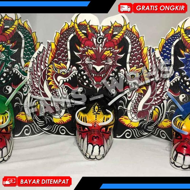 Barongan Anak Ukuran Sedang Spons Dragon Barongan Spons Barongan Barongan Murah Bagus