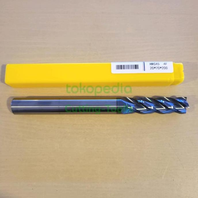 ERAZORM ENDMILL CARBIDE 20X200 4FLUTE ENDMILL 20X200 CARBIDE ENDMILL M20