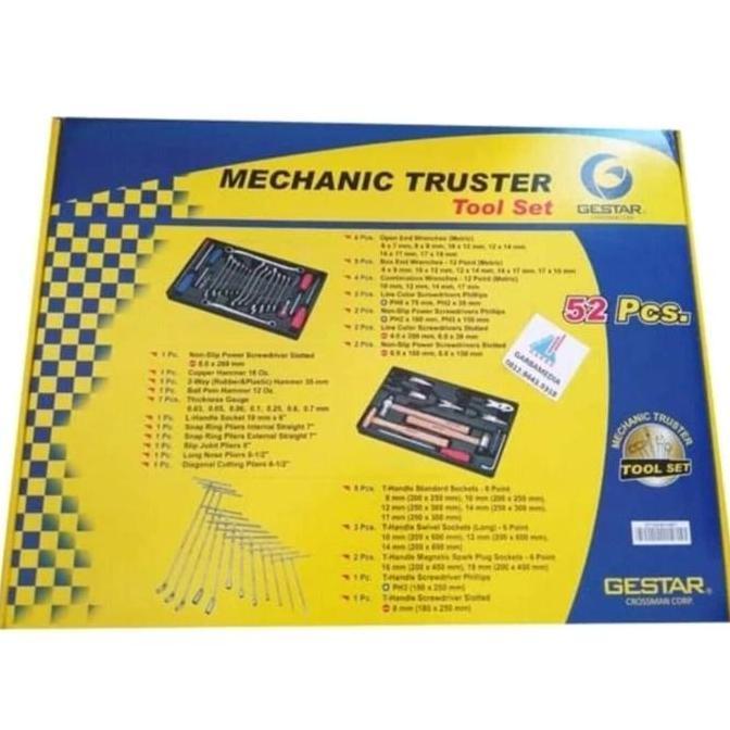 HEROSOV Tool Set AHASS / Mechanic Truster / Kunci Gestar / Kunci Standar AHASS Gestar Set 52 pcs