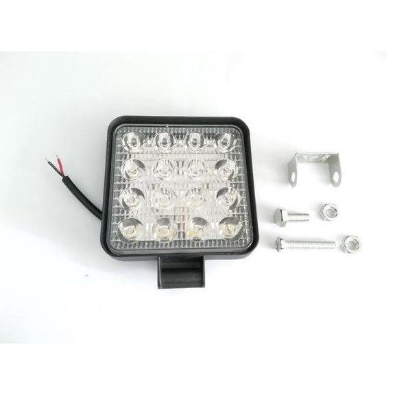 ERAZORM LAMPU TEMBAK MOBIL LED 48 WATT 16 TITIK LAMPU SOROT KOTAK